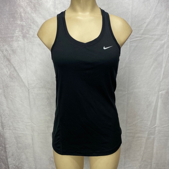 Lot of 5 Nike Womens XS Running Training Tank Tops Dri-Fit Racerback Elastika - Picture 2 of 14